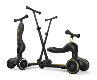 Hulajnoga nieelektryczna Scoot & Ride Highwaykick 1 Push and Go 2w1 Jeździk i hulajnoga Black&Gold